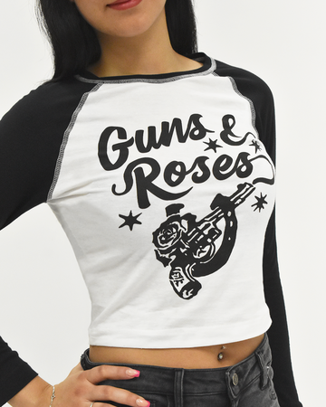 PLAYERA RANGLAN GUNS AND ROSES (7788719439951)